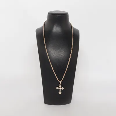 Halsband (Guldfärgad) Okänd metall