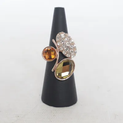 Ring (Guldfärgad, Flerfärgad) Okänd metall