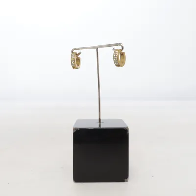 Earrings (Gold) from Guldfynd Unknown metal