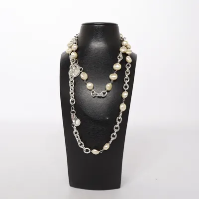 Halsband (Vit) från Snö of Sweden Okänd metall