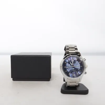 Montre (Argent, Bleu) de Fngeen