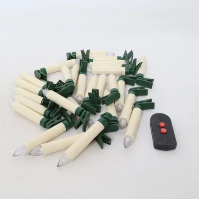LED kaars (Wit, Groen)