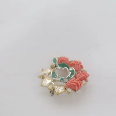 Brosch (Rosa, Grön, Flerfärgad) från Avon Okänd metall