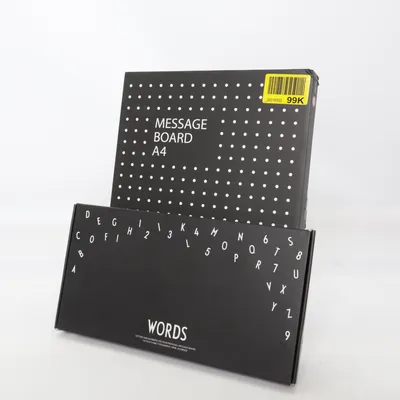 Prikbord (Roze, Zwart) van Design Letters