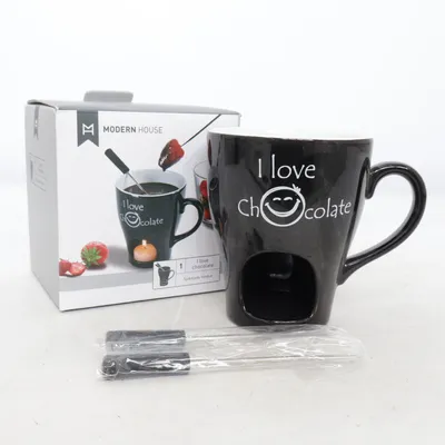 Chokladfondueset (Svart) från Modern House