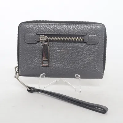Wallet (Gray) from Marc Jacobs Leather