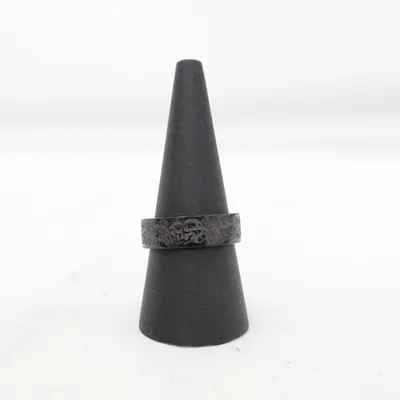 Ring (Zwart) van Nominal Roestvrij staal