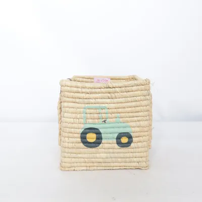 Förvaringskorg (Beige, Flerfärgad) från Rice