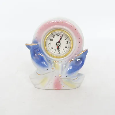 Bordsklocka (Flerfärgad)