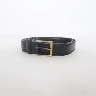 Ceinture (Noir) de Dents Cuir