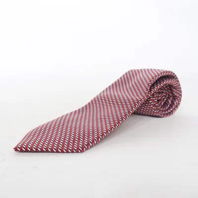 Cravate (Rouge, Bleu, Blanc) de Lord & Taylor Soie