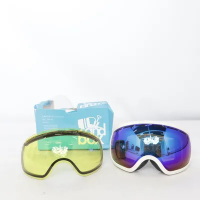 Skidglasögon (Blå, Vit, Gul) från Sandbox