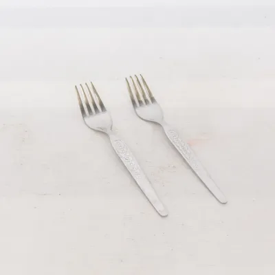 Gaffel (Silverfärgad) från Rostfrei