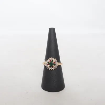 Bague (Or, Noir) de Ring Métal inconnu