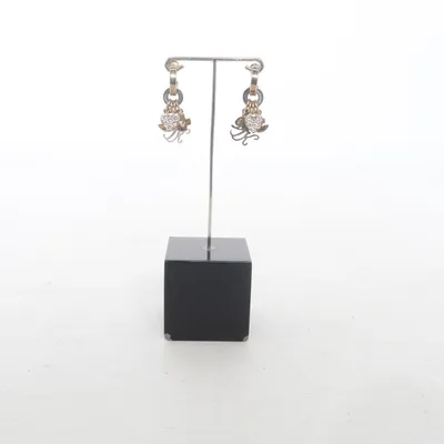 Boucles d'oreilles (Or, Argent) de Dyrberg/Kern Métal inconnu