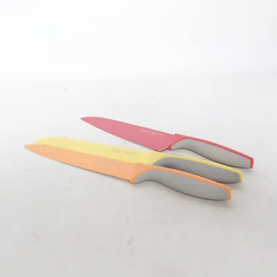 Set de couteaux (Rouge, Orange, Jaune) de Royalty Line