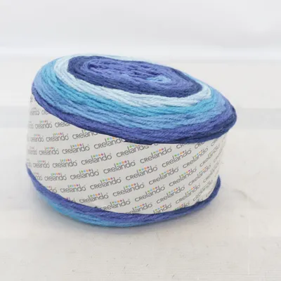 Garn (Blå, Flerfärgad) från Crelando