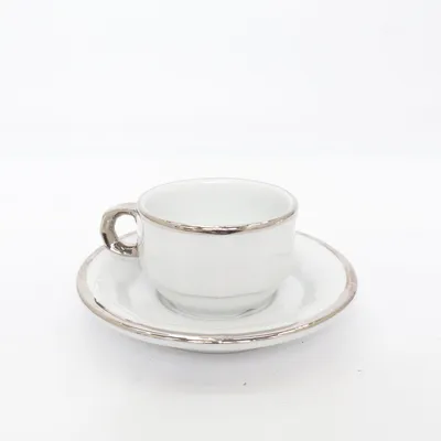 Beker (Wit, Zilver) van Pillivuyt