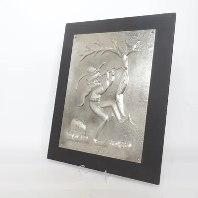 Wall relief (Silver, Black) from Svenskt Tenn