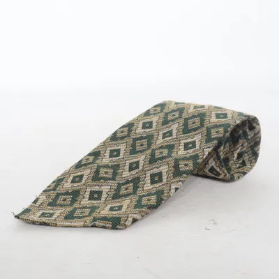 Cravate (Vert, Or) de Belmondo Polyester
