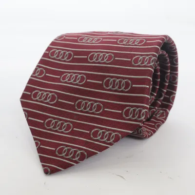 Tie (Red) from Audi Silk