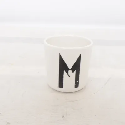 Beker (Wit, Zwart) van Design Letters