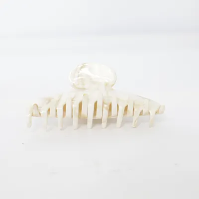 Hårklämma (Beige, Vit)