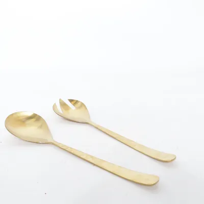 Salatbestik (Guld) fra Herdmar