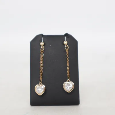 Örhängen (Guldfärgad) Okänd metall