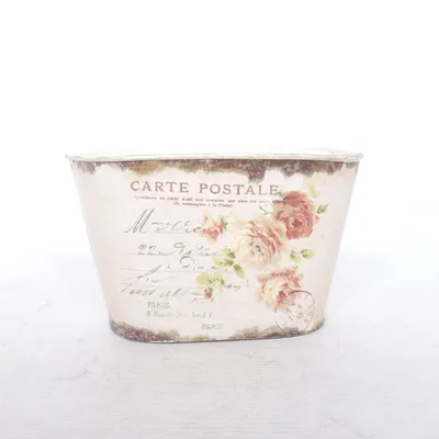 Blomsterkrukke (Beige, Flerfarvet)