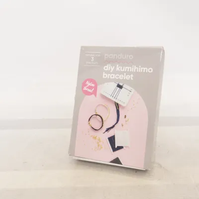 Smyckestillverkning (DIY Kumihimo Bracelet) från Panduro
