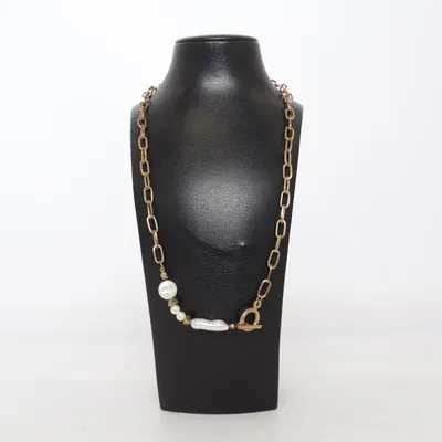 Ketting (Goud, Wit) Onbekend materiaal