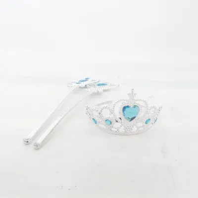 Kostuum accessoires (Blauw, Zilver)