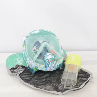 Snorkelmask (Blå, Grön, Vit) från Decathlon