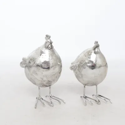 Figurin (Silverfärgad)