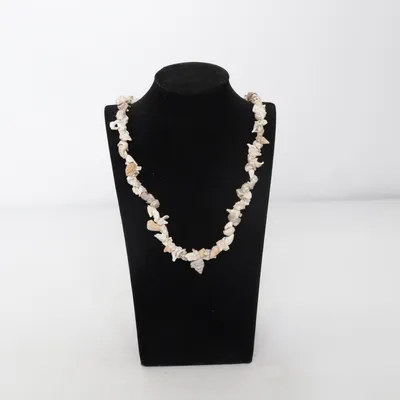 Halsband (Vit, Flerfärgad) Snäckor