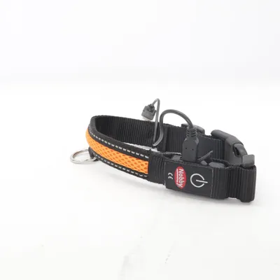 Dog collar (Black, Orange) from Nobby