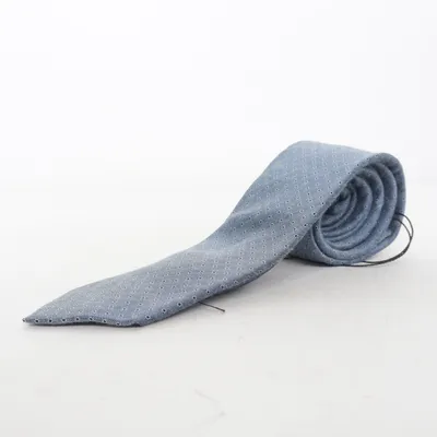 Cravate (Bleu) de Michaelis Lin, Soie