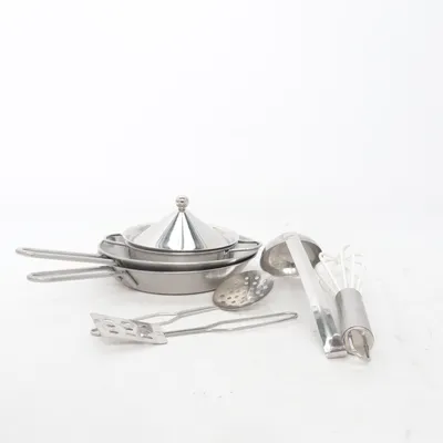 Dockservis (Silverfärgad)