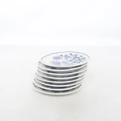 Petite assiette (Blanc, Bleu)