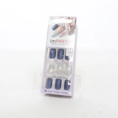 Kunstnagels (Blauw, Grijs, Meerkleurig) van Impress