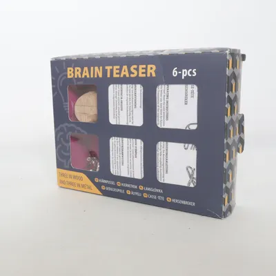 Hjärngympa spel (Brain Teaser) från Jula
