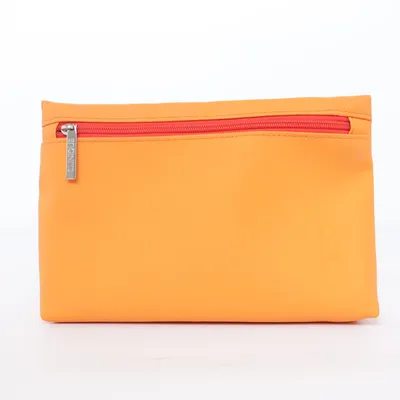 Sminkväska (Orange, Röd) från Clinique Polyuretan