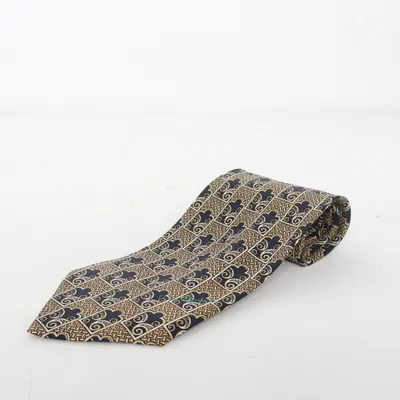 Cravate (Bleu, Or) de Pierre Cardin Soie