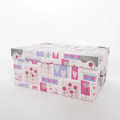 Box (Pink, Multicolored)