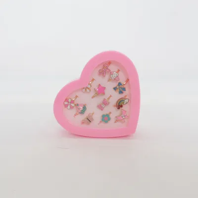 Ring (Rosa, Flerfärgad) Okänd metall