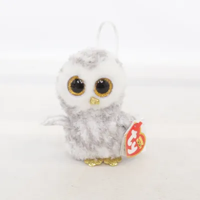 Nyckelring (Grå, Vit) från Beanie Boos Ty