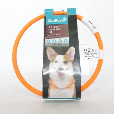 Dog collar (Orange) from ZooRoyal