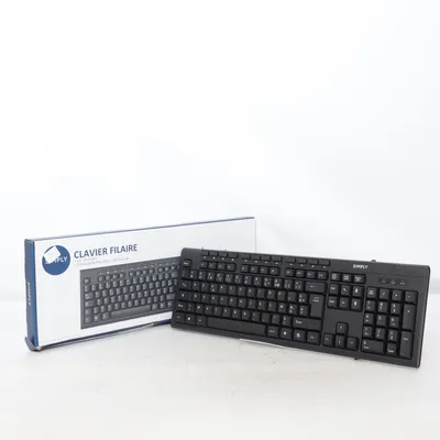 Tangentbord (Svart) från Simply