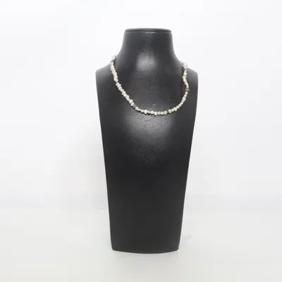 Collier (Blanc) de Vaga Métal inconnu